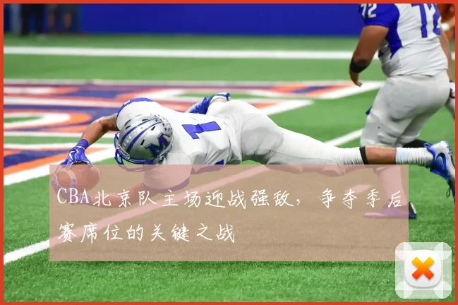 CBA北京队主场迎战强敌，争夺季后赛席位的关键之战